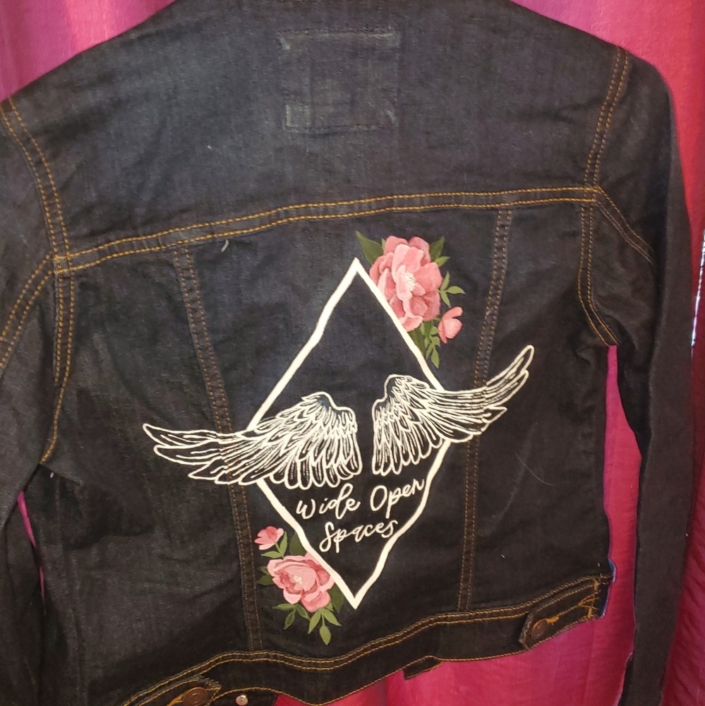 ☆Denim Jacket, Wax Jean dark denim